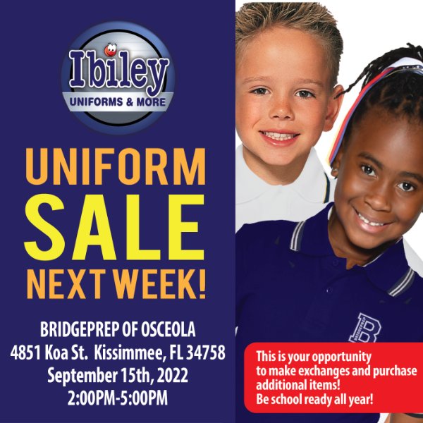 IBLEY UNIFORM SALE